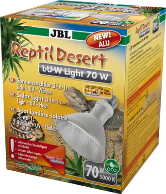 Produktbild von JBL ReptilDesert L-U-W Light alu 70W