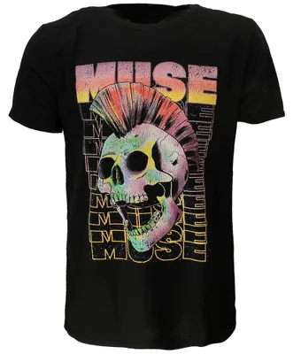 Obrázok produktu pre Tričko Muse Mohawk Skull – Oficiálny tovar – XL
