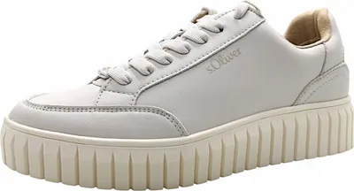 Produktbild von s.Oliver Damen Sneaker Plateau Schnürschuh herausnehmbare Innensohle 5-23645-41, Größe:39 EU, Farbe:Beige