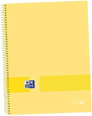 Produktbild von Notizbuch Oxford &You Banana A4 A4+ 80 Blatt 5 Stücke