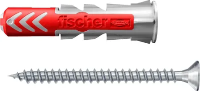 Obrázok produktu pre fischer DuoPower 6x30 mm zátka + 4,5x40 mm PZ2 skrutka so zapustenou hlavou, 50 ks | 535459