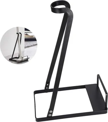 Image de Support pour aspirateur sans fil, noir