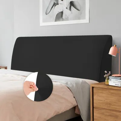 Imagen del producto de Solidchoice: Funda protectora de terciopelo para cabeceros de cama