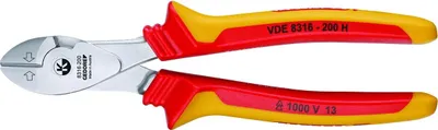 Produktbild von GEDORE VDE 8316-200 H VDE-Kraft-Seitenschneider 200 mm, Hüllenisolierung, 1551000