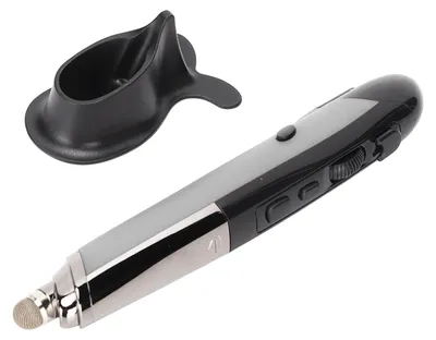 Image de Souris-stylo sans fil, 3 niveaux de DPI réglables, écriture sur écran tactile, faible consommation d'énergie, compacte et portable, accessoires informatiques - Gris