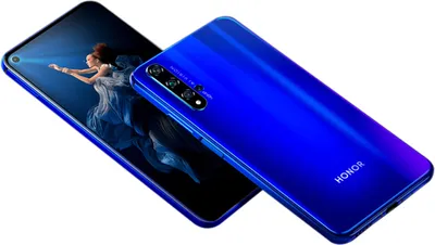 Produktbild von Honor 20, 15,9 cm (6.26"), 6 GB, 128 GB, 48 MP, Android 9.0, Blau