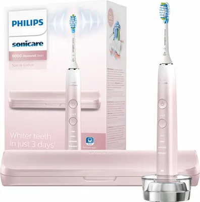 Produktbild von Philips Sonicare Zahnbrste HX9911/29 Rosa Schallzahnbrste Bluetooth App