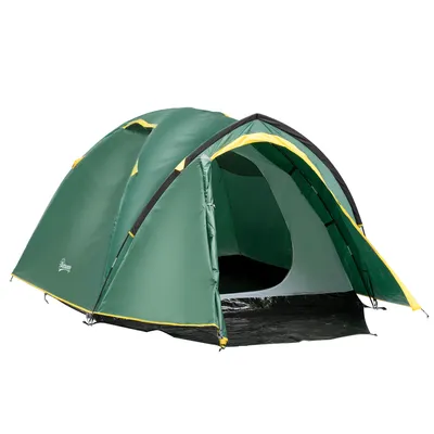 Produktbild von Outsunny Campingzelt für 2-3 Personen aus Polyester, 325 x 183 x 130 cm