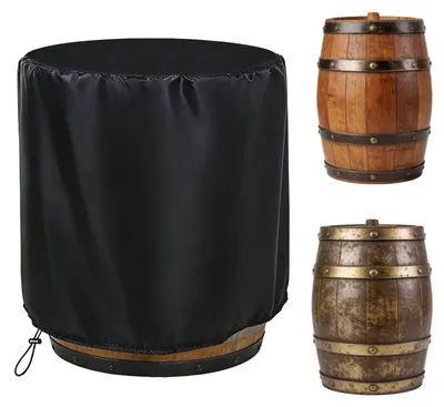 Image de Omgoods - Couvercle étanche pour réservoir d'eau de pluie, en tissu Oxford 210D avec protection UV