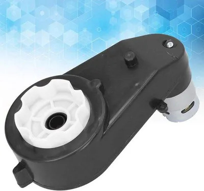 Immagine prodotto di Motore elettrico da 18.000 giri/min con cambio 555 per accessori di giocattoli per bambini.