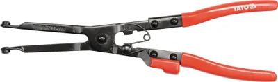 Obrázek produktu pro Yato YT-0652, Kleště na hadicové svorky, Uhlíková ocel, PVC, Červená, 300 mm