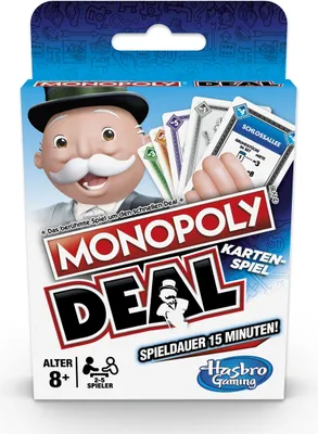 Produktbild von Hasbro E3113100 - Monopoly Deal Kartenspiel