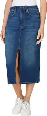 Produktbild von Pepe Jeans Midi Denim Hoch Taillierter Midi-rock Blau M Damen Blau M