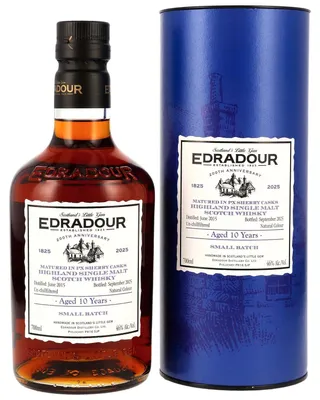 Produktbild von Edradour 10 Jahre - 2015/2025 - Small Batch - PX Sherry Casks - Single Malt Scotch Whisky