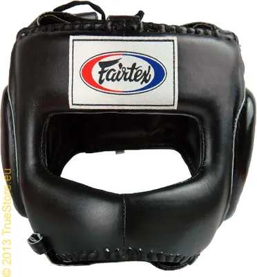 Zdjęcie produktu dla Kaski Fairtex HG4 z pełną osłoną twarzy, kolor czarny