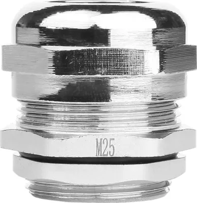 Immagine prodotto di Pressacavo M25 metrico 10,5-18mm IP68 ottone nichelato DGN 3190