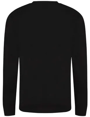 Produktbild von Awdis - T-Shirt für Herren/Damen Uni Langärmlig LT3841 (S) (Schwarz)