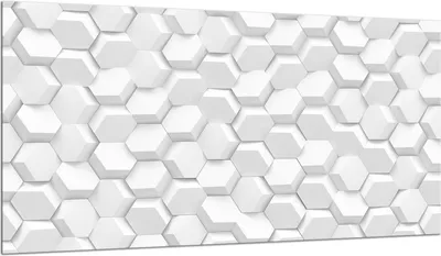 Produktbild von Herdabdeckplatte Glaskeramikkochfeld-Abdeckung Spritzschutz Glas 90x52 Weiß
