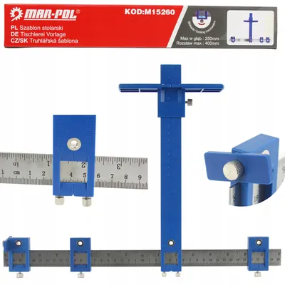 Obrázek produktu pro Nastavitelný vrtací přípravek 25 cm 15896