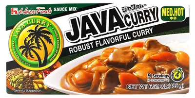 Produktbild von House Java Japansiches Curry mittelscharf 185g
