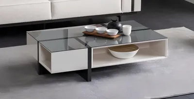 Produktbild von Couchtisch Wohnzimmer Design Tische Möbel Luxus Holz Modern Neuheit