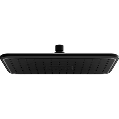 Image de D-54 douche de tête 29x19 cm noir / chrome (79754-71)