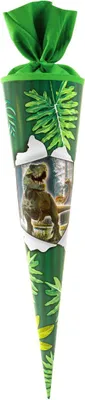 Produktbild von Goldbuch T-Rex, Schultüte mit Inhalt, Mädchen, Mehrfarbig, Abbildung, Karton, Rund