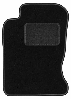 Productafbeelding van Velours bestuurdersmat voor Toyota Carina E 1992-1998 (sedan) – zwart, op maat – Wielganizator LUX