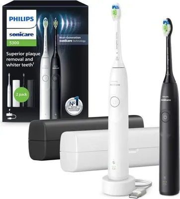 Zdjęcie produktu dla Elektryczna szczoteczka do zbw Philips, owalna gwka szczoteczki, soniczny system czyszczenia, regulacja nacisku (sensi (HX7109/01)