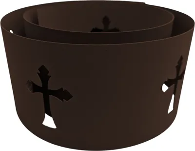 Produktbild von zaun|zu PREMIUM Halloween Grabsteine Sichtschutzstreifen Braun 2,55m