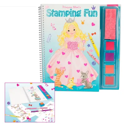 Produktbild von My Style Prinzessin Stempelspaß Malbuch