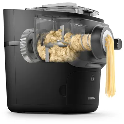 Produktbild von Philips Pastamachine 7000 mit 8 Aufsätzen, schwarz (HR2665/93)