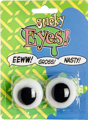 Immagine prodotto di 1 paio di occhi di melma goo eye regalo spettrale occhi appiccicosi appiccicosi