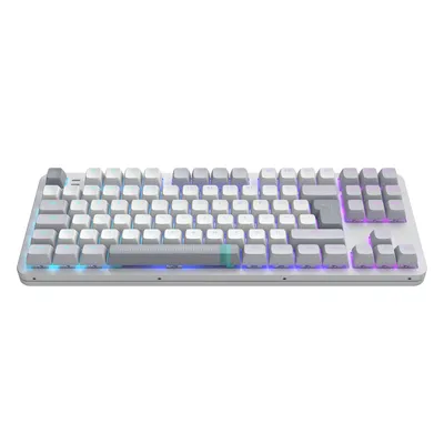 Produktbild von Dark Project DPKB_DAYLIGHT_87_ISO, 80%, Kabelgebunden, USB, Mechanischer Switch, RGB-LED, Hellgrau