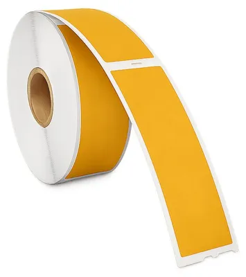 Produktbild von Dymo 99010 Gold kompatible Etiketten - 89 mm x 28 mm - 130 Etiketten - Permanent, KI-generiertes Bild