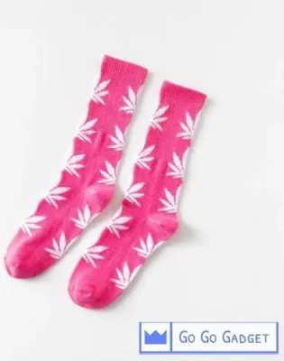 Produktbild von Unkrautsocken | 1 Paar | rosa mit weiß