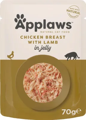 Immagine prodotto di Applaws petto di pollo + agnello in gelatina 70 g
