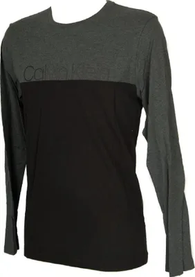 Immagine prodotto di T-shirt uomo maglia manica lunga girocollo cotone CK CALVIN KLEIN articolo NM1581E l/s crew neck, S, Cotone 100%