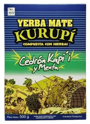Obrázok produktu pre Kurupi Cedron Kapi'i y Menta 0,5kg