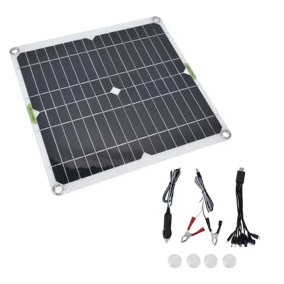 Obrázok produktu pre Prenosný solárny panel, solárny panel, panel solárnych článkov, solárny panel, vonkajší prenosný solárny panel, nabíjačka solárnych panelov