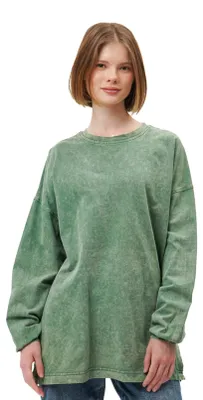 Produktbild von Longsleeve Damen - XL/XXL - Stonewash - 100% Baumwolle - Bequem und stylisch