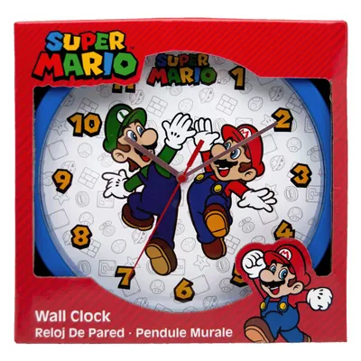 Image de Zegar ścienny Super Mario Bros - Oficjalny produkt Kids Licensing dla dzieci