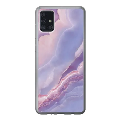 Produktbild von MuchoWow® Handyhülle Schutzhülle Hülle für Samsung Galaxy A52 5G Kalkstein - Naturstein - Mineralien Silikon Softcase Handy Hülle - Umschlag