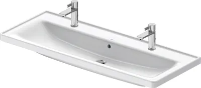 Produktbild von Duravit Waschtisch D-Neo 120,5x48cm, m ÜL, Hahnloch, we hgl, 2 HL