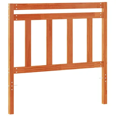 Image de vidaXL Tête de lit brun cireux 100 cm Pin massif