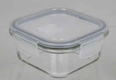 Produktbild von 12x Glas-Frischhaltedose Boxen mit Deckel Gefäße 520ml mit Dampfventil Küche