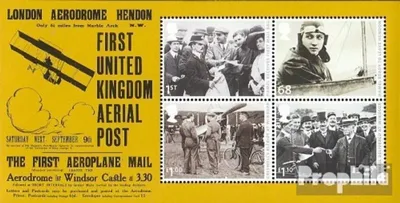 Produktbild von Briefmarken Großbritannien 2011 Mi Block68 (kompl.Ausg.) postfrisch 100 Jahre Flugpost