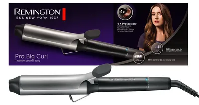 Produktbild von Remington Lockenstab Pro Big Curl, 38 mm für Große Locken, Schwarz