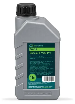 Produktbild von Motoröl 1 Liter 0W-20 C5/C6 SP ECANIS Special F VOL-Pro für diverse PKW