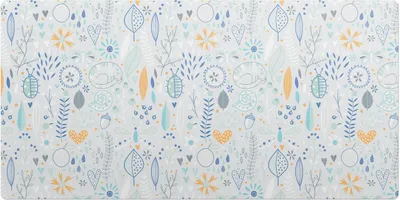 Produktbild von Zartes Naturmuster– Schreibtischunterlage – Schreibtisch Tischunterlage – 100x50 cm – Unterlage Groß Schreibtischmatte